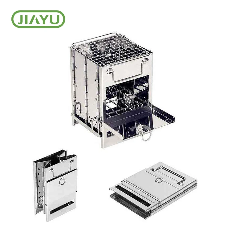 Neoksidebla ŝtala mini -kaseda forno